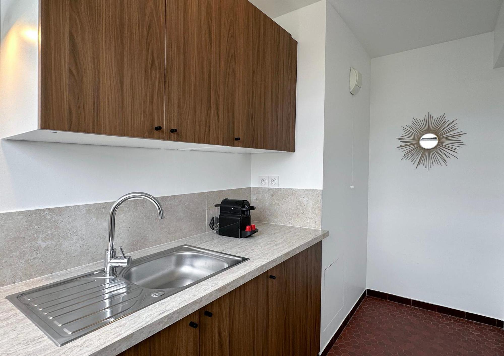 Brand-New Studio With Eiffel Tower View Paris Luaran gambar